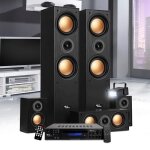 Pack home - cinma - evidence acoustics ea950 - pg - 5 enceintes 850w - ampli 5. 1 usb bt fm - 4 x75w ...