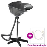 Pack lave t�te - noum�a - noir - pour soins � domicile