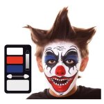 Pack de maquillage - trusted shop - clown diabolique - taille unique - multicolore - mixte Pack de maquillage - trusted shop - clown diabolique - taille unique - multicolore - mixte
