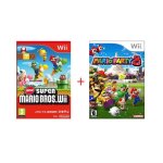 Pack super mario bros wii + mario party 8 + stickers offerts
