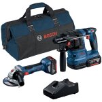 Pack marteau perforateur et meuleuse - bosch - 0615a50037 Pack marteau perforateur et meuleuse - bosch - 0615a50037
