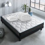 Pack matelas ressorts ensachés 90x190 cm atmosphere + couette + oreiller 7 zones de confort tissu stretch ... Pack matelas ressorts ensachés 90x190 cm atmosphere + couette + oreiller 7 zones de confort tissu stretch ...