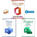Pack microsoft office 2024 pro + visio 2024 pro + project 2024 pro ? activation � vie ? livraison rapide ...