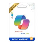 Pack microsoft office 365 5 appareils pc - mac - ios - android licence 2025