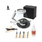 Coincleaner + set 4 crayons + paraloid