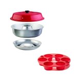 Pack omnia four nomade compact + moule  muffins 6 compartiments camping - car van bateau
