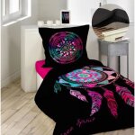 Pack parure de couette enfant 140x200 cm porte bonheur + drap housse 90x190 noir Pack parure de couette enfant 140x200 cm porte bonheur + drap housse 90x190 noir