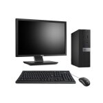 Pack pc avec �cran - dell optiplex 3040 sff - linux - 8go - 120go ssd + �cran 22
