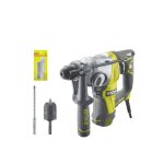 Pack perforateur burineur ryobi sdsplus 800w - 4 modes - rsds800 - kc - kit 3 forets ryobi plus 2 burins ... Pack perforateur burineur ryobi sdsplus 800w - 4 modes - rsds800 - kc - kit 3 forets ryobi plus 2 burins ...