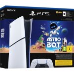 Pack ps5 digital : console playstation 5 (modle slim) + astro bot