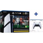 Pack ps5 pro : console playstation 5 pro + fc26 (code dans la boite) + 2me manette dualsense blanche ...