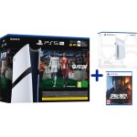 Pack ps5 pro : console playstation 5 pro + fc26 (code dans la boite) + lecteur de disques + call of duty ...