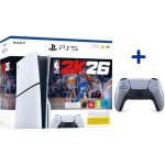 Pack ps5 standard : console playstation 5 (modèle slim) + nba 2k26 (code dans la boite) + 2ème manette ... Pack ps5 standard : console playstation 5 (modèle slim) + nba 2k26 (code dans la boite) + 2ème manette ...