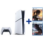 Pack ps5 standard : console ps5 (modèle slim) + the last of us 1 et 2 Pack ps5 standard : console ps5 (modèle slim) + the last of us 1 et 2