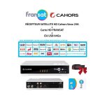 Récepteur satellite hd - cahors - veox 2va - carte hd fransat - clé usb 64go - pvr ready Récepteur satellite hd - cahors - veox 2va - carte hd fransat - clé usb 64go - pvr ready