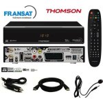 Pack rcepteur thomson ths805 hd + carte fransat + cble 12v + dport ir + cble hdmi offert