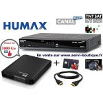 Pack rcepteur tntsat humax tn7000hd pvr avec disque dur externe 1 tra