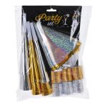 Pack sachet cotillon fin dann�e pour 10 personnes