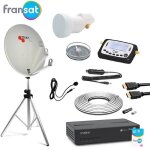 Pack satellite camping fransat trepied + parabole pliable + récepteur strong srt 7407 + kit best hqsf ... Pack satellite camping fransat trepied + parabole pliable + récepteur strong srt 7407 + kit best hqsf ...