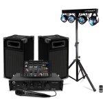 Pack sono 300w bm sonic bms - dj300 - usb - bt initiation dj enceintes ampli table de mixage bluetooth ...