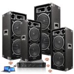 Pack sono 4000 dont 4 enceintes 1000 + 1 ampli sono 1600w + cable hp + cable pc pa dj sono light bar ... Pack sono 4000 dont 4 enceintes 1000 + 1 ampli sono 1600w + cable hp + cable pc pa dj sono light bar ...