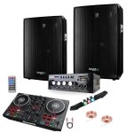 Pack sono 600 + ampli + enceinte + controleur dj party mix numark pa dj sono led light club bar soirée ... Pack sono 600 + ampli + enceinte + controleur dj party mix numark pa dj sono led light club bar soirée ...