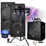 Pack sono bm sonic mega basses 3200w caisson / subwoofer bi - amplifié 18 46cm - hp 215 portique 4 lumières ... Pack sono bm sonic mega basses 3200w caisson / subwoofer bi - amplifié 18 46cm - hp 215 portique 4 lumières ...