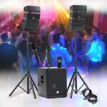 Pack sono dj - bm sonic - bms - 15 - array - bt - 1200w (700w sub 15) - 2x satellites 250w - bluetooth ...