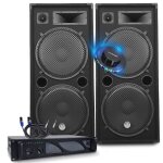 Pack sono dj bm sonic amplificateur 3000w haut - parleurs lsc215 2x2000w câbles speakon sonorisation ... Pack sono dj bm sonic amplificateur 3000w haut - parleurs lsc215 2x2000w câbles speakon sonorisation ...