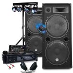 Pack sono dj complet 3000w amplification + enceintes 2x2000w table mixage usb bluetooth portique declairage ... Pack sono dj complet 3000w amplification + enceintes 2x2000w table mixage usb bluetooth portique declairage ...
