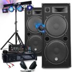 Pack sono dj mix mariage soiree ampli 3000w + enceintes 2x2000w table mixage usb bluetooth portique eclairage ... Pack sono dj mix mariage soiree ampli 3000w + enceintes 2x2000w table mixage usb bluetooth portique eclairage ...