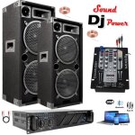 Pack sono ibiza sound 2960w total - ampli 2x480w - 2 enceintes 1000w pmpo - table de mixage - câbles ... Pack sono ibiza sound 2960w total - ampli 2x480w - 2 enceintes 1000w pmpo - table de mixage - câbles ...