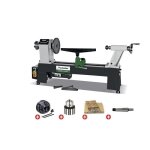 Pack tour  bois 305x460mm + mandrin 100 mm + jeu 8 burins + mandrin  couronne + arbre holzstar db460xl ...