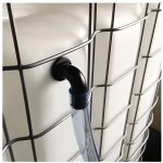 Pack trop - plein cuve eau embout coud  20 mm + 2m tuyau