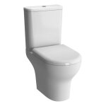 Pack wc - vitra - zentrum - cuvette carne - sortie horizontale - mcanisme double 3 / 6l