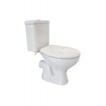 Pack wc serti nf - ondee - sortie horizontale - avec bride
