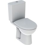 Pack wc au sol renova avec rservoir attenant sortie horizontale rimfree et abattant wc blanc geberit ...