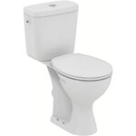 Pack wc surlev ulysse - ideal standard - sortie horizontale - alimentation latrale - blanc