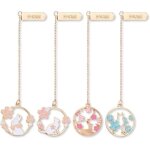 Marque - page4 pi�ces marque - pages avec pendentif en m�talmarque - page romantique fleur de cerisiermarque ...