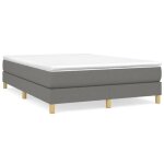 Pai sommier à ressorts de lit gris foncé 140x190 cm tissu a3120607 110054 Pai sommier à ressorts de lit gris foncé 140x190 cm tissu a3120607 110054