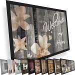 Paillasson antid�rapant - suteo - 40x60 cm - polyester - antisalissure - absorbant - ext�rieur et int�rieur ...