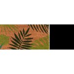 Paillasson coco feuilles tropicales - multicolore
