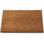 Paillasson en fibre de coco naturelle 40 x 60 cm avec dos en caoutchouc antid�rapant mod�le coco sur ...