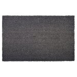 Paillasson en fibres de noix de coco gris 24 mm 80 x 100 cm
