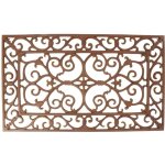 Paillasson - esschert design - fonte antique - 60 x 35 cm - marron - rectangulaire Paillasson - esschert design - fonte antique - 60 x 35 cm - marron - rectangulaire