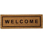 Paillasson long troit coco et caoutchouc welcome