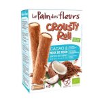 Le pain des fleurs - gourmandises crousty roll choco & noix de coco 125 g