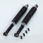 Paire d amortisseur arrière générique pour moto réglable noir 310mm Paire d amortisseur arrière générique pour moto réglable noir 310mm
