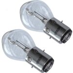 Paire ampoule 12v 35 / 35w ba20d moto scooter mobylette cyclomoteur phare avant projecteur code + phare ...