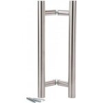 Paire de poignes de tirage klose besser / bton marchal - 400 mm - oblique - inox 316 -